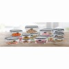 Stor-All Solutions Press-N-Click Deluxe 13-Piece Airtight Food Storage Container Set - Great For Portion Control, Leftovers & All Types Of Storage - 2 of 4