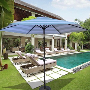 Maria 9Ft uv-cut Patio Cantilever Umbrella for Garden, Poolside, Outdoor Furniture - Maison Boucle - 1 of 4