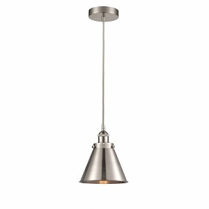 Appalachian - 1 Light Cord Hung Mini Pendant In Modern Style-9.88 Inches Tall and 8 Inches Wide - 1 of 1