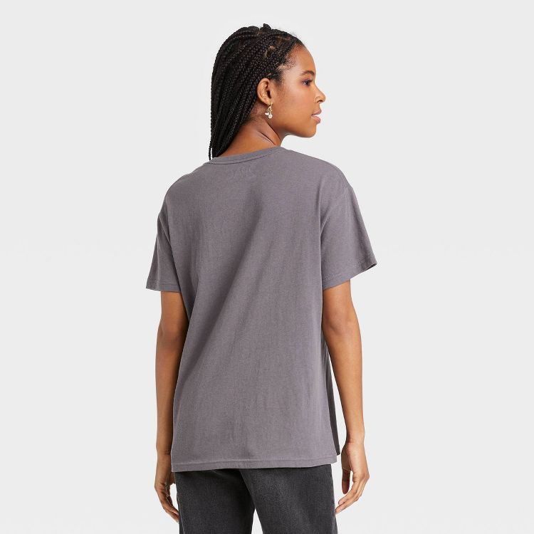Women's Tupac Short Sleeve Graphic T-Shirt - Black, 2 of 3