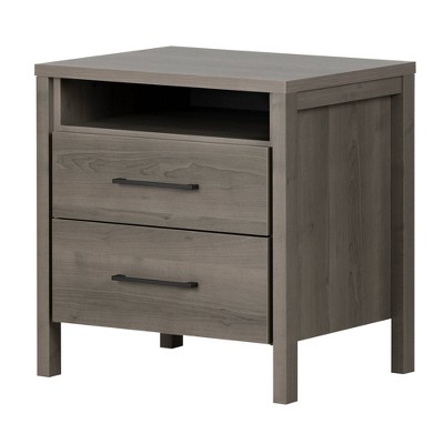 grey nightstand target