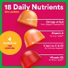 SmartyPants Organic Women's Multi & Vegetarian Omega 3 Gummy Vitamins with D3, C & B12 - 90 ct - 4 of 4