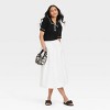 Women's Short Sleeve Polo Collar Pullover Sweater - A New Day™ - 3 of 3