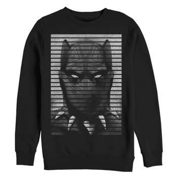 Men's Marvel Black Panther Striped Profile Sweatshirt