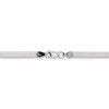 Black Bow Jewelry 3.25mm, Sterling Silver Solid Herringbone Chain Bracelet - 3 of 4