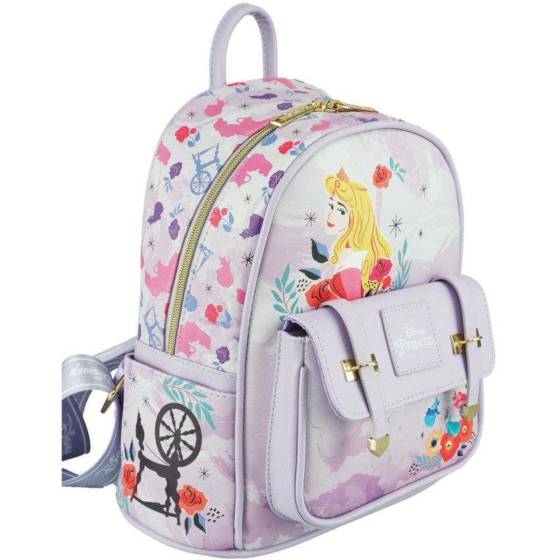 Disney Sleeping Beauty Wondapop 11" Vegan Leather Mini Backpack, 1 of 9