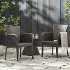 MAYEERTY KD PE DINING CHAIR Knock-Down Design Weather-Resistant for Outdoor Dining - 2 of 4