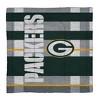 NFL Green Bay Packers Heathered Stripe Queen Bed in a Bag - 3pc - 2 of 3