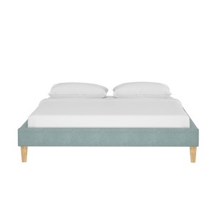 California King Platform Bed Linen Seaglass - Simply Shabby Chic