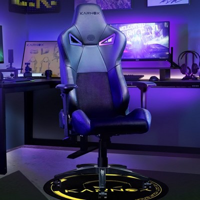 PC Gaming Chair Ergonomic Office Desk Chair With Lumbar Support Headrest, Comfortable Upholstered Adjustable High Back Swivel Seat Armchair