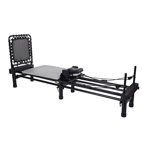AeroPilates Reformer 287 - Pilates Reformer Workout Machine for Home Gym -  Pilates Reformer with 3 Resistance Cords - Up to 300 lbs Weight Capacity