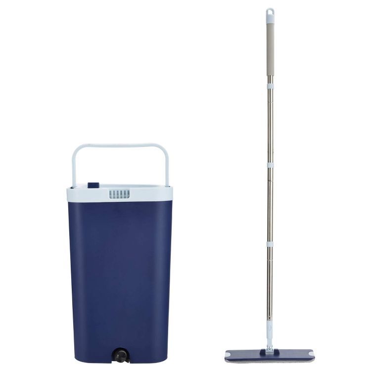 Casabella Clean Water Flat Mop Bucket: Multi-Surface Cleaning, Plastic, Microfiber, 2 of 9