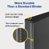 Avery Heavy-Duty View 3 Ring Binders, 3 Inch One Touch Slant Rings, 2 White Binders (46045) - 4 of 4