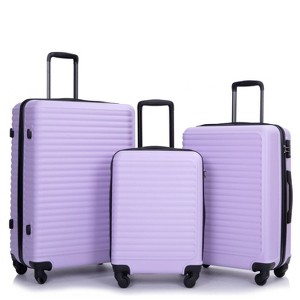 Belatt 3-Piece Luggage Set (20/24/28") - TSA Lock, 360° Spinner Wheels, Nestable Design & Adjustable Pull Rod - 1 of 4
