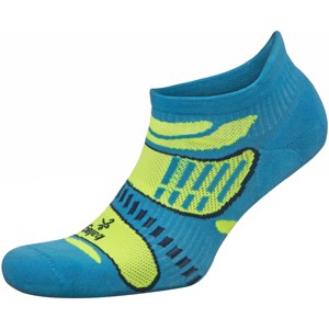 Balega UltraLight No Show Running Socks - French Blue/Lime - 1 of 2