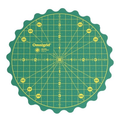 Omnigrid 24 Green 360° Square Rotating Cutting Mat