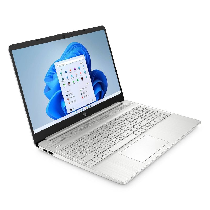 HP 15.6&#34; FHD Laptop - Intel Core i5 - 8GB RAM - 256GB SSD Flash Storage - Windows 11 Home in S Mode - Silver (15-dy2075tg), 3 of 9