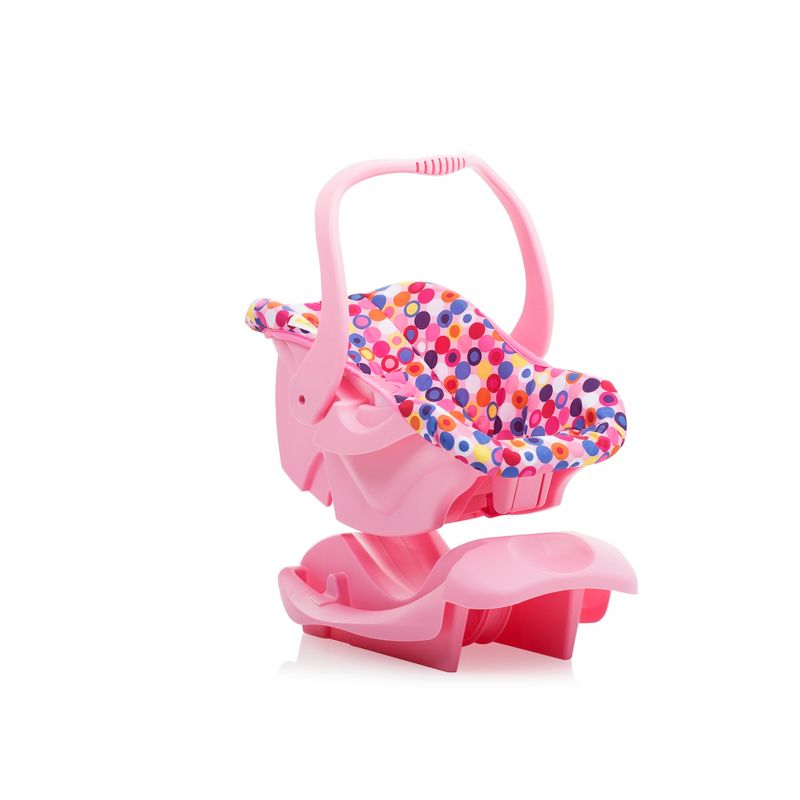 Joovy Baby Doll Car Seat - Pink Dot, 4 of 9