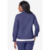 Jessica London Women's Plus Size Classic Cotton Denim Jacket - 3 of 4
