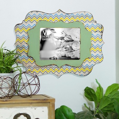 VIP Wood 22 in. Green 8x10 Photo Frame