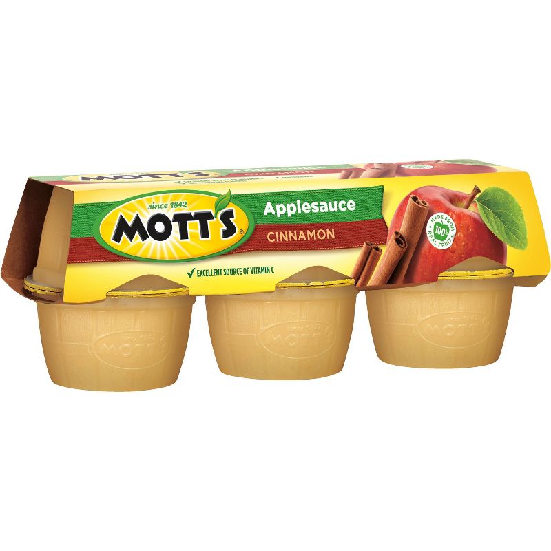 Mott's Cinnamon Applesauce - 6ct/4oz Cups, 4 of 8