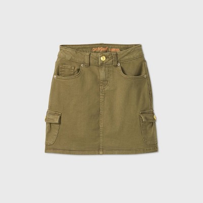 olive jean skirt