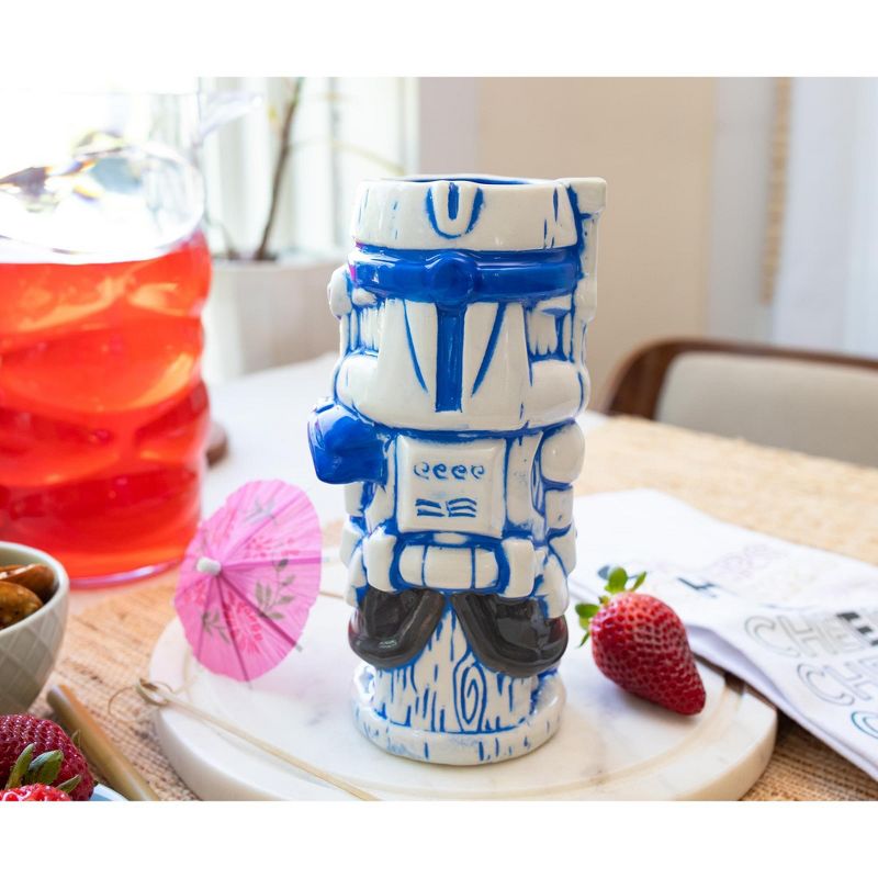 Beeline Creative Geeki Tikis Star Wars Captain Rex Ceramic Mug | Holds 15 Ounces, 5 of 10