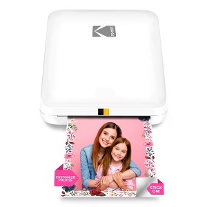 Kodak Step Slim Mobile Color Instant Photo Printer 2x3” (White