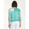 Women's Wo's Striped Swing V Neck Top - LABEL+thread - 4 of 4