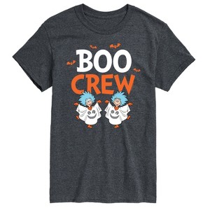 Men's - Dr. Seuss - Boo Crew Thing 1 and Thing 2 Short Sleeve Graphic T-Shirt - 1 of 4