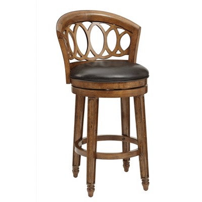 Adelyn Swivel Height Barstool Brown Cherry - Hillsdale Furniture