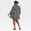 Women's Long Sleeve Mini Shirtdress - A New Day™ - 2 of 3