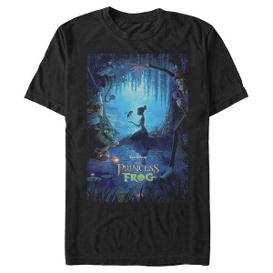 Men's The Princess and the Frog Movie Poster T-Shirt - 1 of 4