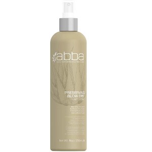 Abba Preserving Blow Dry Hair Spray (8 oz) Heat Protective Hairspray for Blow Drying - 1 of 3