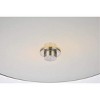 Elegant Lighting Hazen 2 light 12 inch Burnished Nickel flush mount - 4 of 4