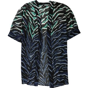 Alfani Womens Printed Kimono Top Blouse - 1 of 1