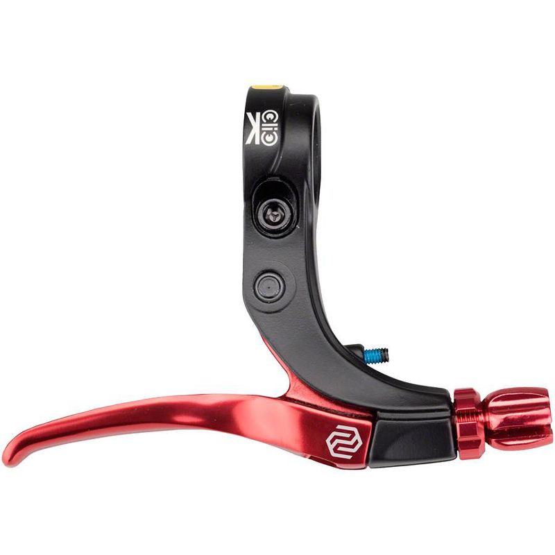 Promax Click V-Point Brake Lever - Short Reach, Red, 1 of 2