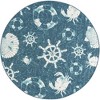 Unique Loom Outdoor Coastal Collection Area Rug - Marmaris (' " x ' "  ) - 2 of 4
