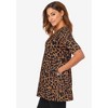 Jessica London Stretch Cotton Square Neck Tunic - 4 of 4