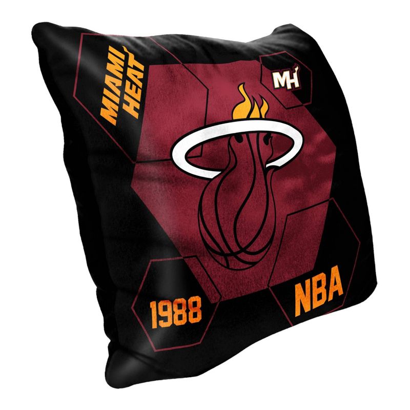 NBA Miami Heat Connector Velvet Reverse Pillow, 2 of 4
