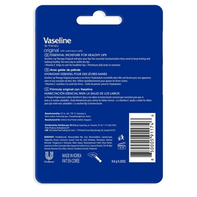 Vaseline Original Lip Therapy Stick - 2pk/0.16oz each