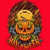 Women's Design By Humans halloween By arjanaproject Racerback Tank Top - 2 of 3