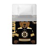 Sleep Squad Boston Bruins Blades 60 x 80 Raschel Plush Blanket - 3 of 4