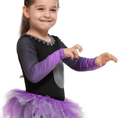 Joyfy Child Girl Tutu Cat Skirt, Toddlers Combined Animal Costume for Kids Halloween Dress Up Party