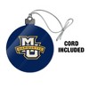 Marquette University Primary Logo Acrylic Christmas Tree Holiday Ornament - 3 of 4
