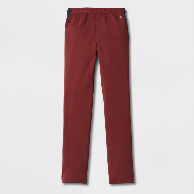 Boys' Track Pants - All In Motion™ Maroon, 2 of 4