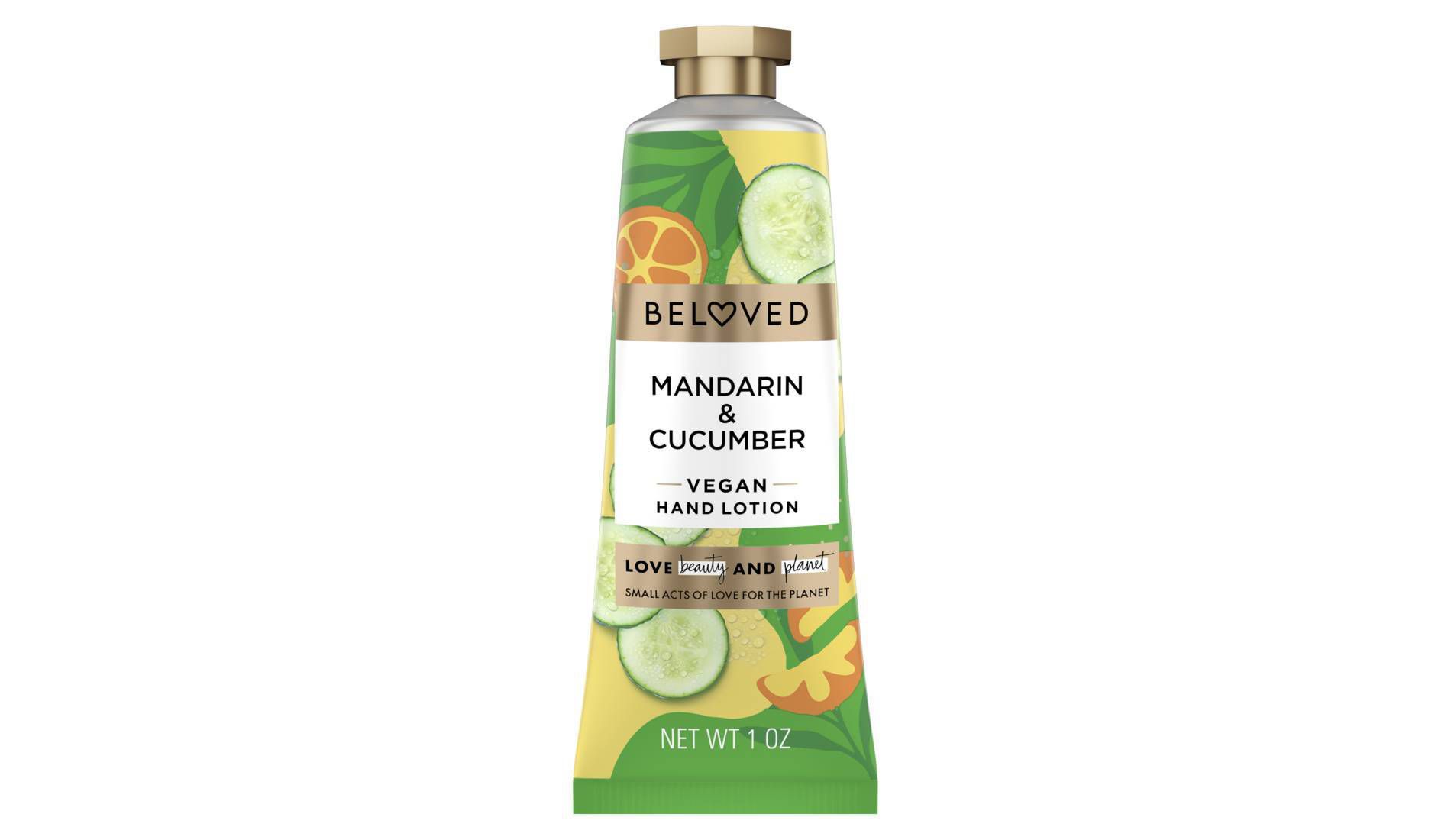 Beloved Mandarin & Cucumber Water Hand Lotion - 1oz