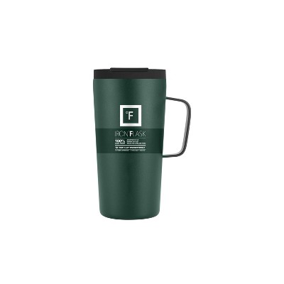 Travel mug with a handle