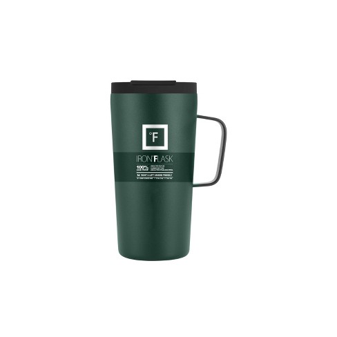 Stainless Steel Insulated 16 Oz Coffee Mug With Lid & Handle