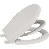 COZONY Round Toilet Seat with Built-In Toddler Seat, Slow-Close Potty Training Toilet Seat for Adults & Kids, Magnetic Child Seat Attachment - 3 of 4